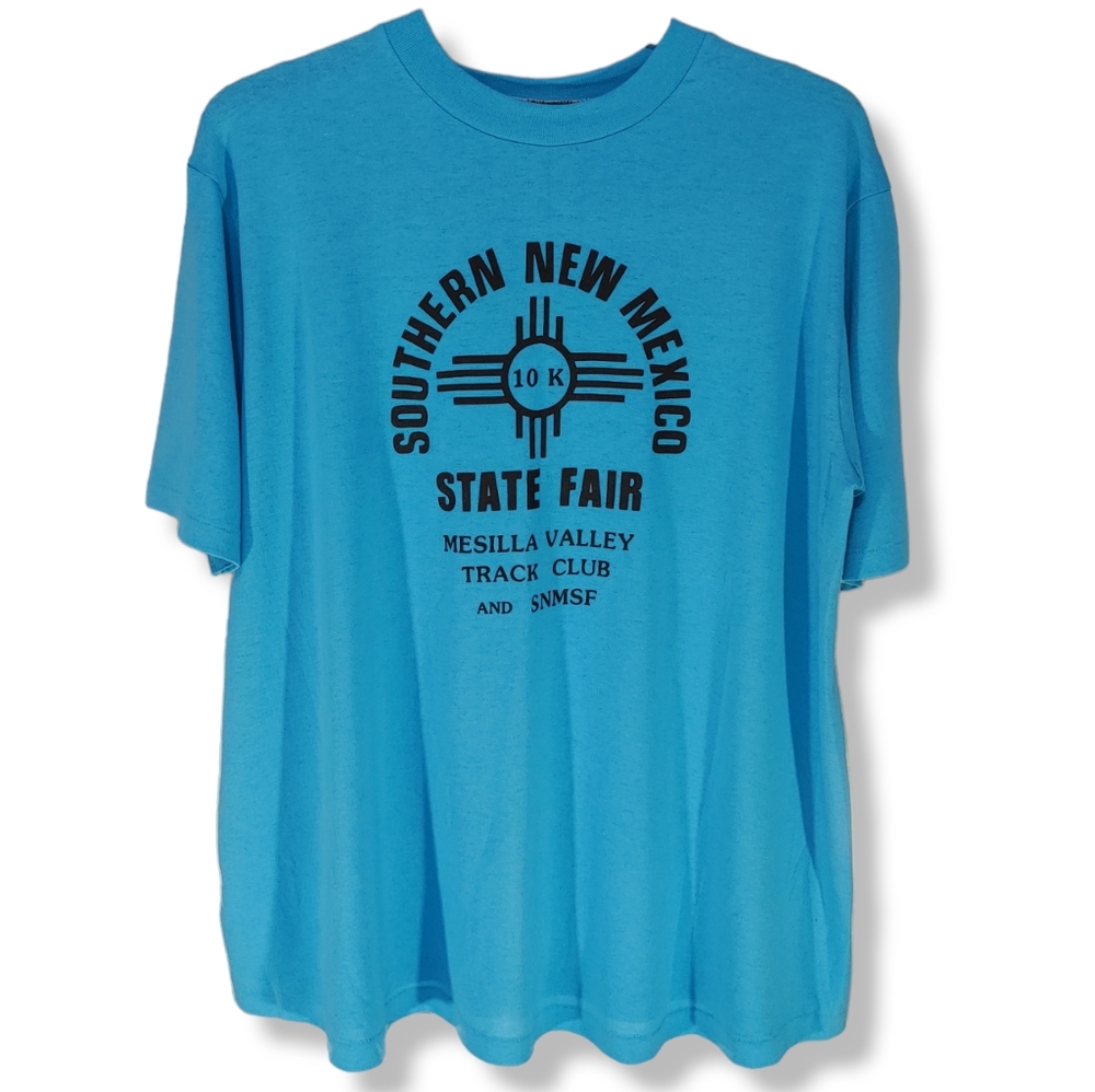 Vintage Southern New Mexico State Fair T Shirt Size Large Vtg Single Stitch Tee